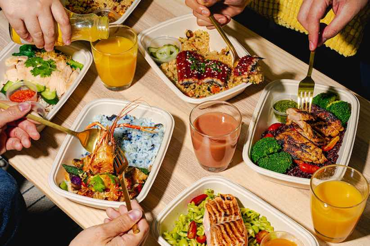 The best team meetings happen around a table like this. No agenda required.